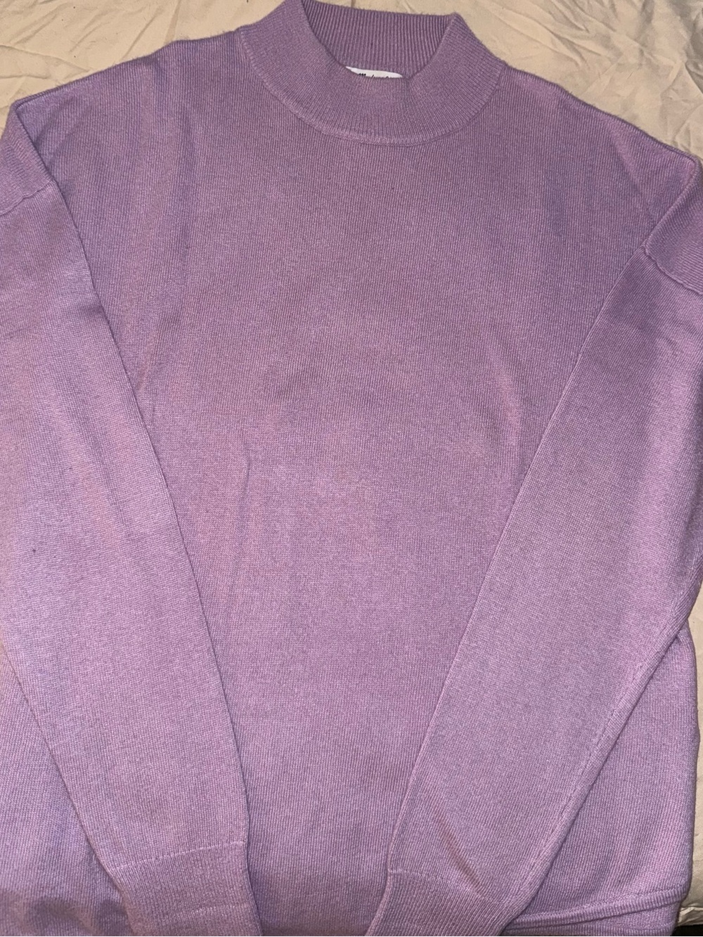 Madewell Turtleneck Sweater in Lavender